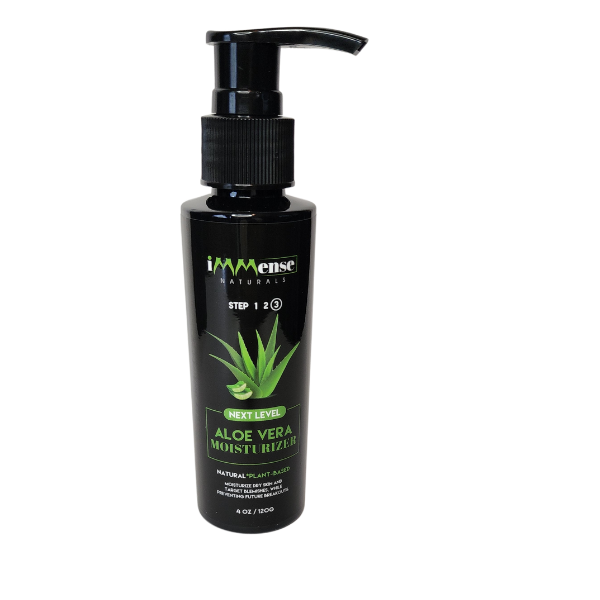 iMMense Naturals Aloe Vera Moisturizer-Face Moisturizer for Dry Skin, Treat Blemishes- Prevent Breakouts, Natural Face Moisturizer for Women and Men
